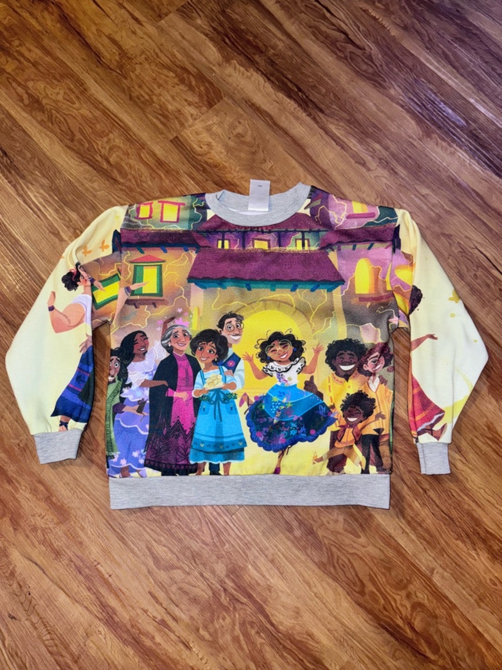 Disney Parks Kids Youth Size Large 10/12 Encanto Soft Pullover Crewneck Sweatshi